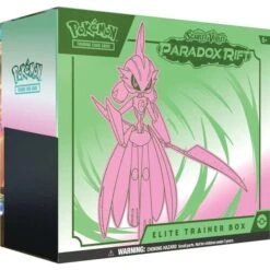 Pokemon Scarlet And Violet 4 Paradox Rift - Iron Valiant Elite Trainer - Box