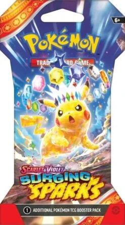Pokemon Scarlet & Violet - Surging Sparks - Sleeved Booster Pack