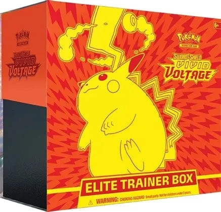 Pokemon Sword & Shield Vivid Voltage Booster Elite Trainer Box 1 Pokemon Sword & Shield Vivid Voltage Booster Elite Trainer Box