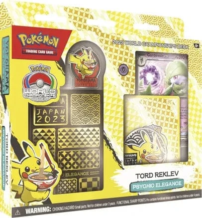 Pokemon TCG: 2023 World Championship Deck Set - Tord Reklev (Psychic Elegance 1 Pokemon TCG: 2023 World Championship Deck Set - Tord Reklev (Psychic Elegance
