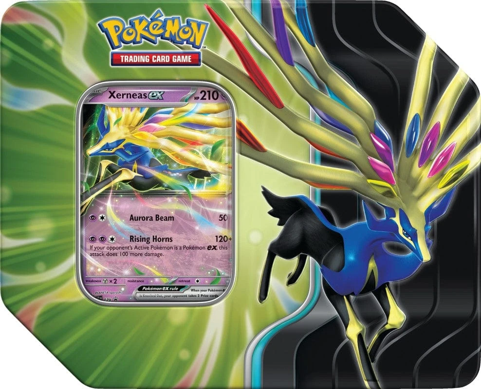 Pokemon TCG: Azure Legends Tin - Xerneas Ex 1 Pokemon TCG: Azure Legends Tin - Xerneas Ex