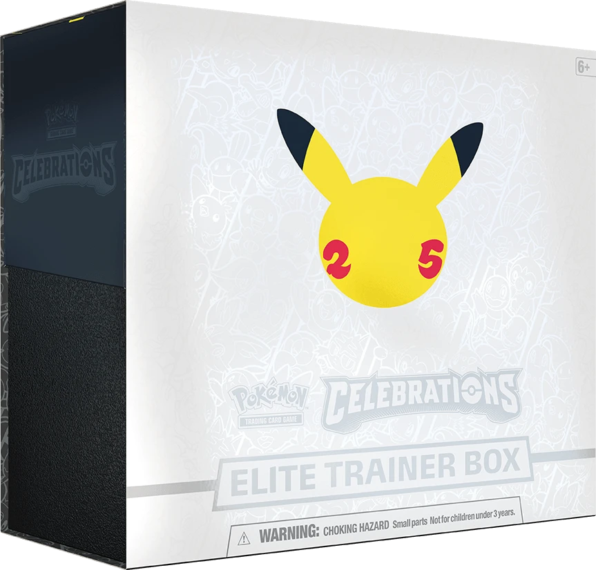 Pokemon TCG: Celebrations Elite Trainer Box 1 Pokemon TCG: Celebrations Elite Trainer Box
