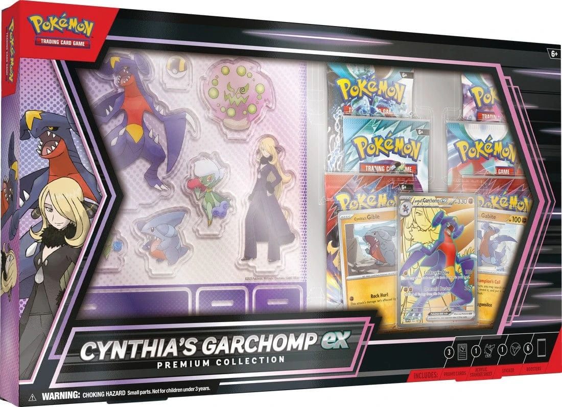 Pokemon TCG: Cynthia's Garchomp Ex Premium Collection 1 Pokemon TCG: Cynthia's Garchomp Ex Premium Collection