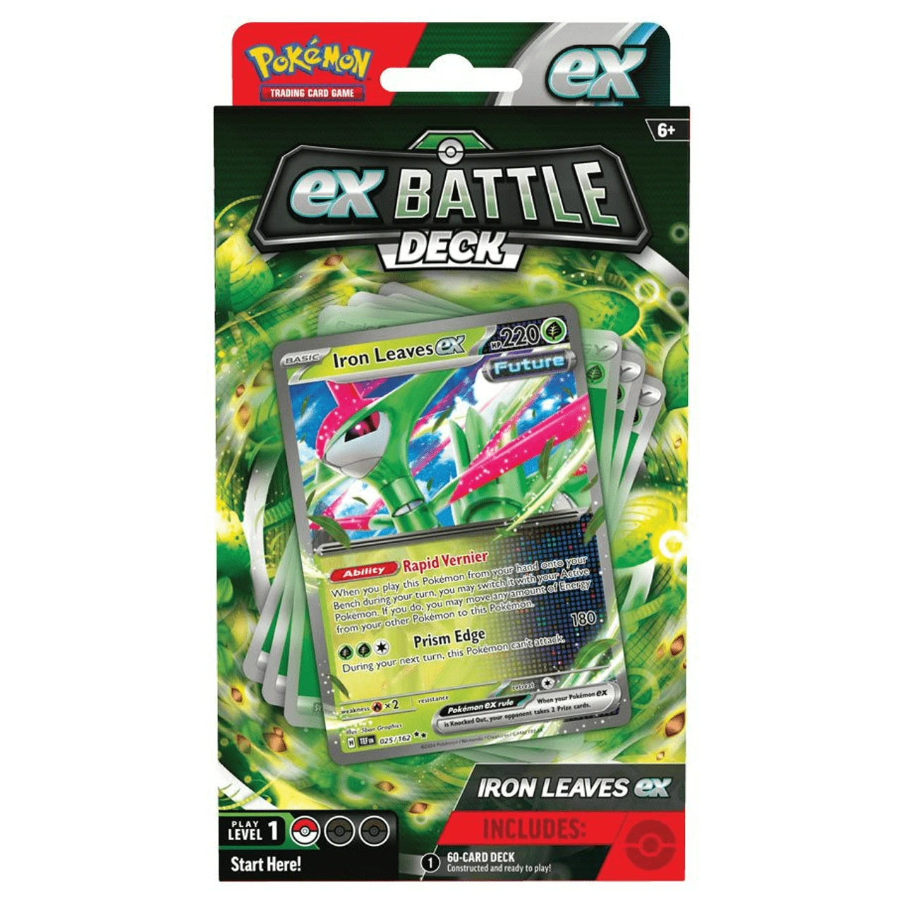 Pokemon TCG: EX Battle Deck - Iron Leaves EX 1 Pokemon TCG: EX Battle Deck - Iron Leaves EX