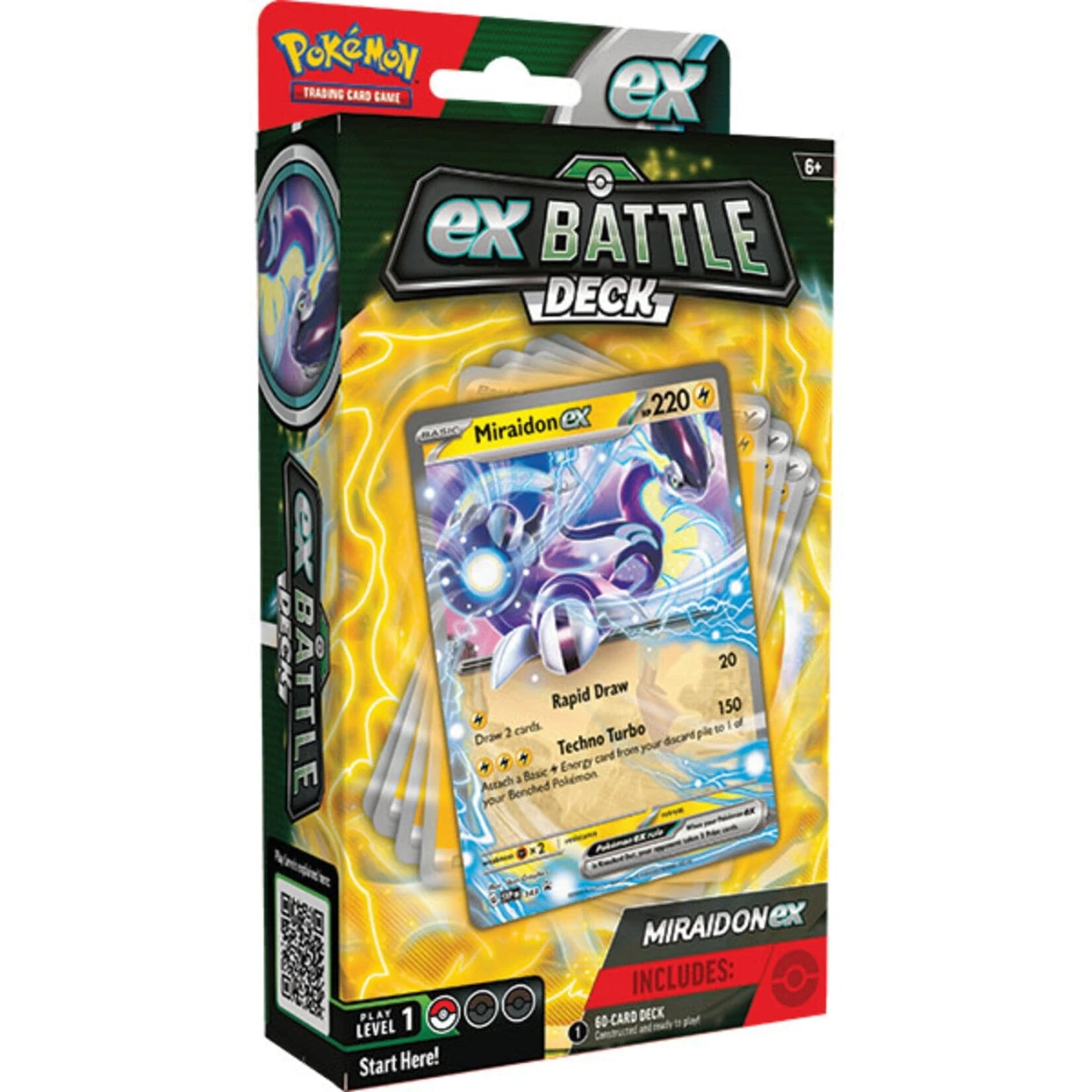 POKEMON Pokémon TCG: EX Battle Deck - Miraidon EX 1 POKEMON Pokémon TCG: EX Battle Deck - Miraidon EX