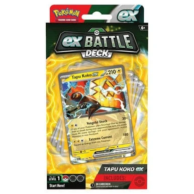 Pokemon TCG: EX Battle Deck - Tapu Koko EX 1 Pokemon TCG: EX Battle Deck - Tapu Koko EX