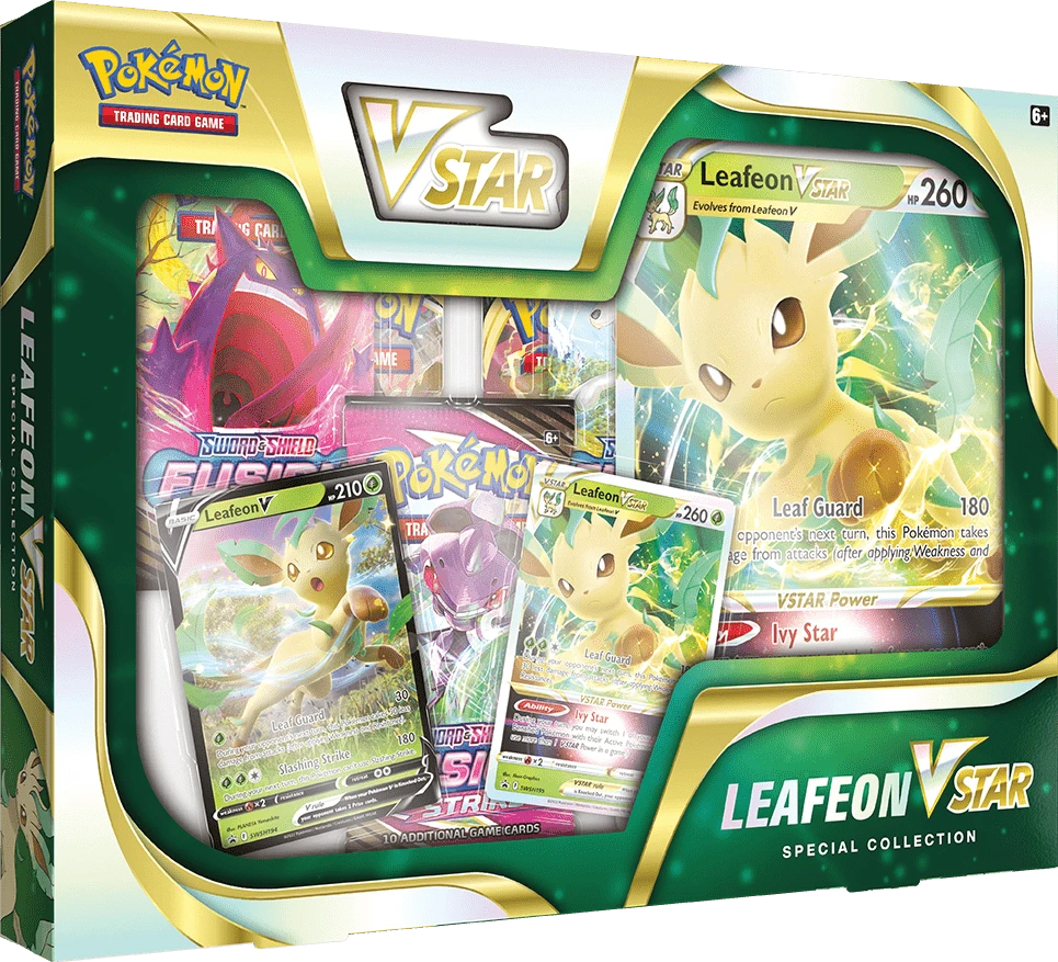 Pokemon TCG: Leafeon VSTAR Special Collection 1 Pokemon TCG: Leafeon VSTAR Special Collection