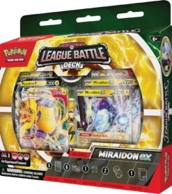 POKEMON Pokémon TCG: League Battle Deck - Miraidon EX -Gamers Guilds Store gamers guild az pokemon pokemon tcg league battle deck miraidon ex pokemon 1139385172