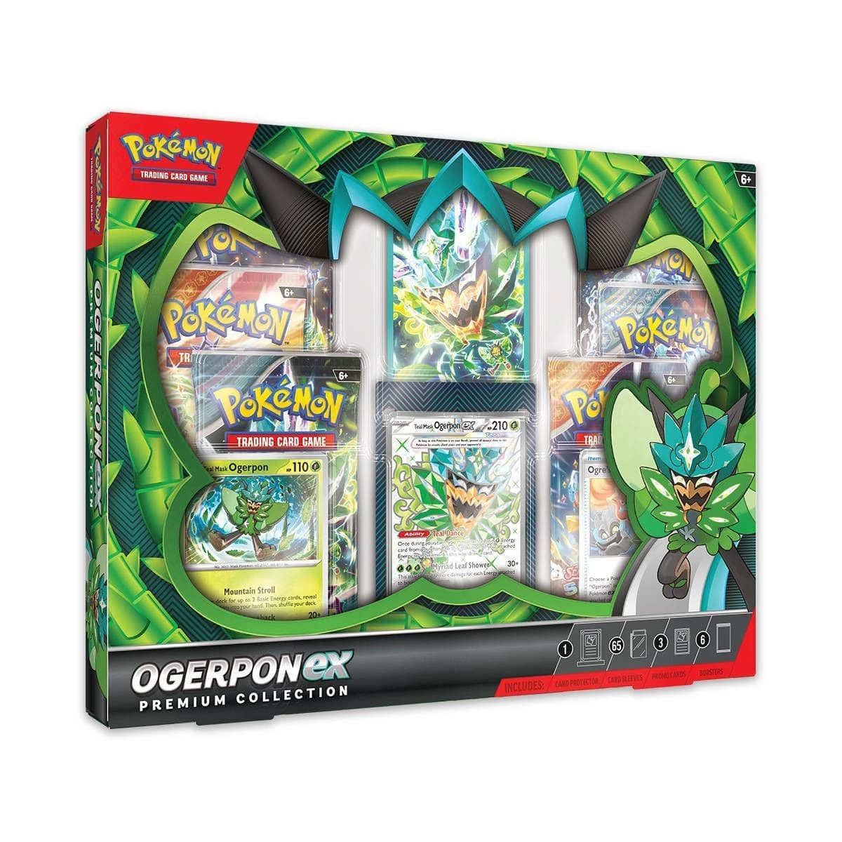 Pokemon TCG: Masks Of Ogerpon EX Premium Collection 1 Pokemon TCG: Masks Of Ogerpon EX Premium Collection