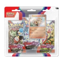 Pokemon TCG: Scarlet And Violet - 3 Booster Blister: Arcanine