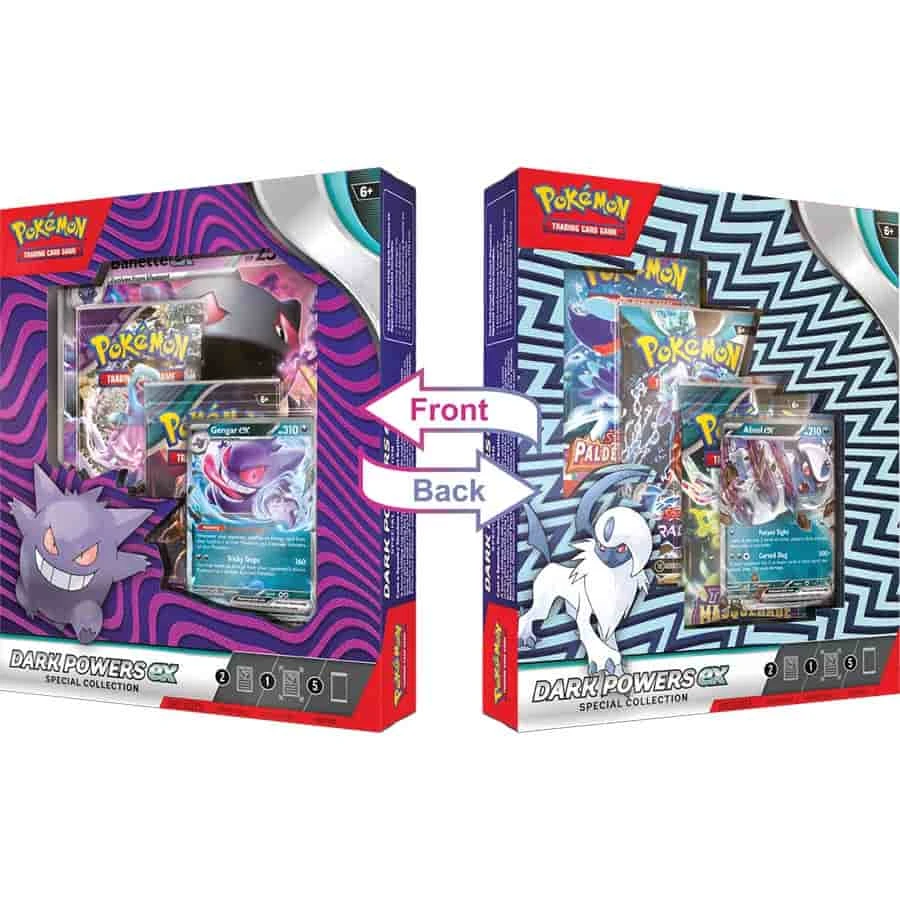 POKEMON Pokémon TCG: Scarlet And Violet - Dark Powers EX Special Collection 1 POKEMON Pokémon TCG: Scarlet And Violet - Dark Powers EX Special Collection