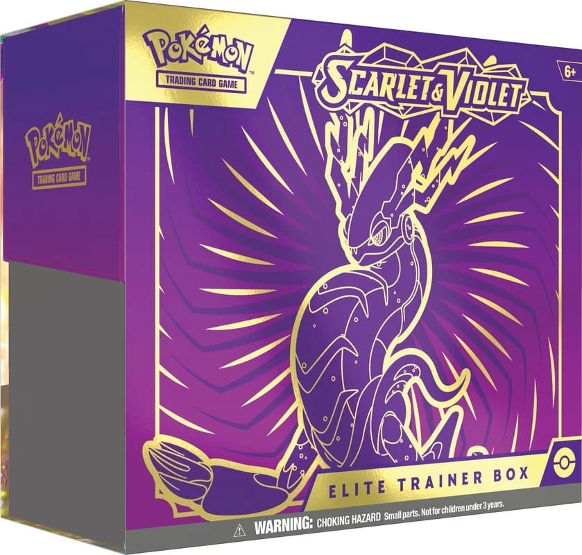 Pokemon TCG: Scarlet And Violet - Elite Trainer Box: Violet 1 Pokemon TCG: Scarlet And Violet - Elite Trainer Box: Violet