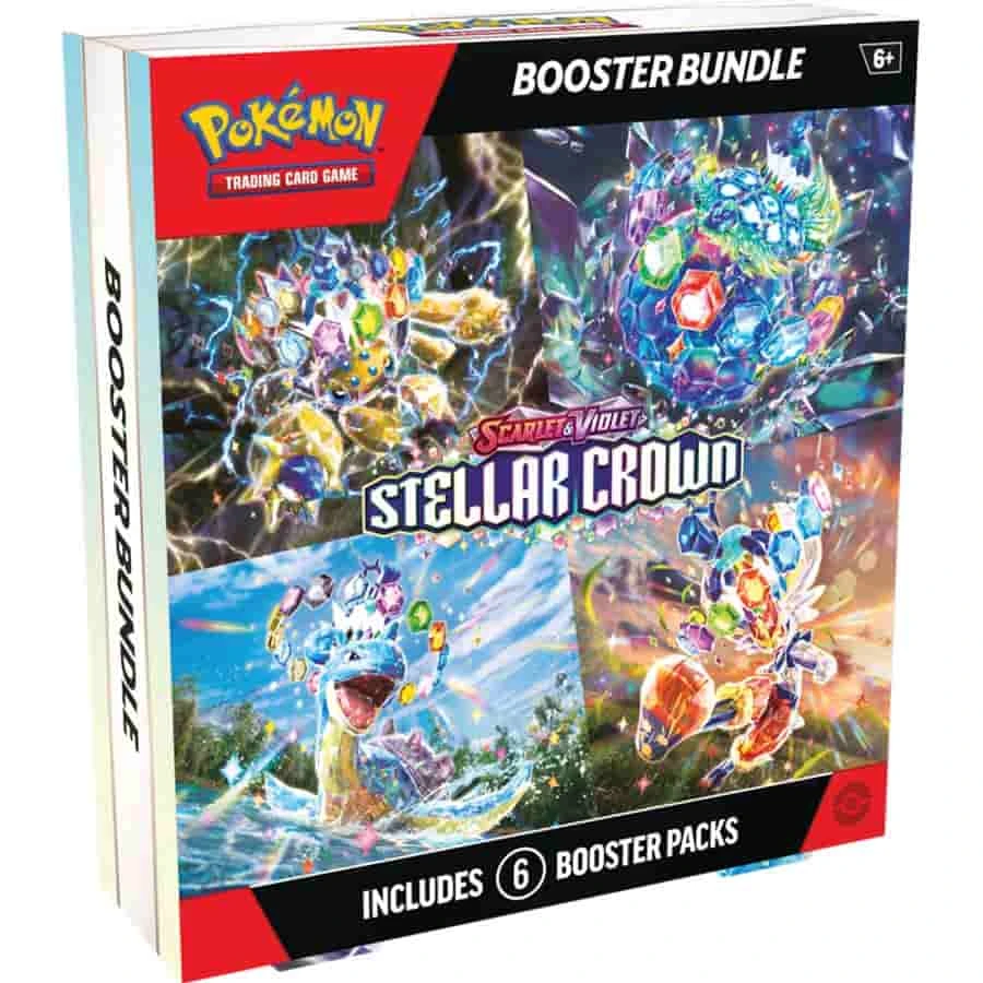 Pokemon TCG: Scarlet And Violet Stellar Crown Booster Bundle 1 Pokemon TCG: Scarlet And Violet Stellar Crown Booster Bundle