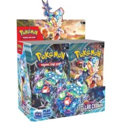 Pokemon TCG: Scarlet And Violet Stellar Crown Booster Display