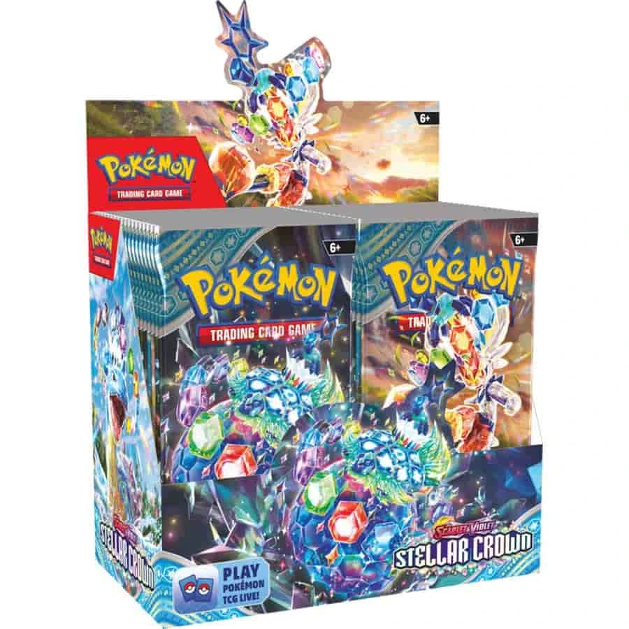 Pokemon TCG: Scarlet And Violet Stellar Crown Booster Display 1 Pokemon TCG: Scarlet And Violet Stellar Crown Booster Display