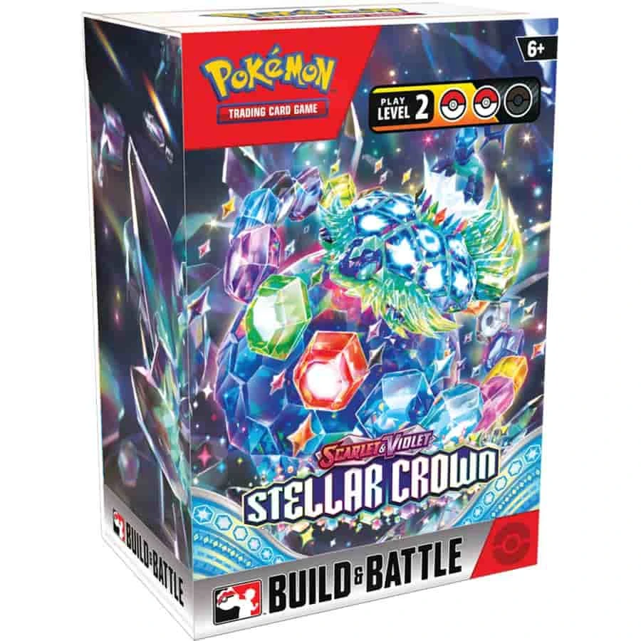 Pokemon TCG: Scarlet And Violet Stellar Crown Build And Battle Box 1 Pokemon TCG: Scarlet And Violet Stellar Crown Build And Battle Box
