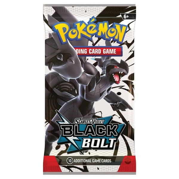 Pokemon TCG: Scarlet & Violet 10.5: Black Bolt 3-Pack Tech Blister (Pre-Order) 1 Pokemon TCG: Scarlet & Violet 10.5: Black Bolt 3-Pack Tech Blister (Pre-Order)