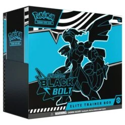 Pokemon TCG: Scarlet & Violet 10.5: Black Bolt Elite Trainer Box