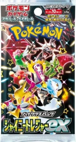 Pokemon TCG: Shiny Treasure EX Booster Pack [sv4a] [Japanese Version]