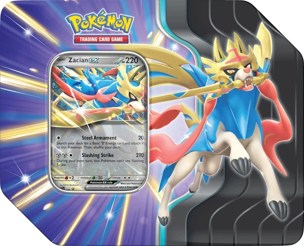 Pokemon TCG: Slashing Legends Tin - Zacian 1 Pokemon TCG: Slashing Legends Tin - Zacian