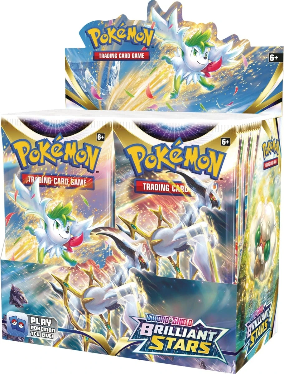 Pokemon TCG: Sword & Shield 09 Brilliant Stars Booster Display 1 Pokemon TCG: Sword & Shield 09 Brilliant Stars Booster Display
