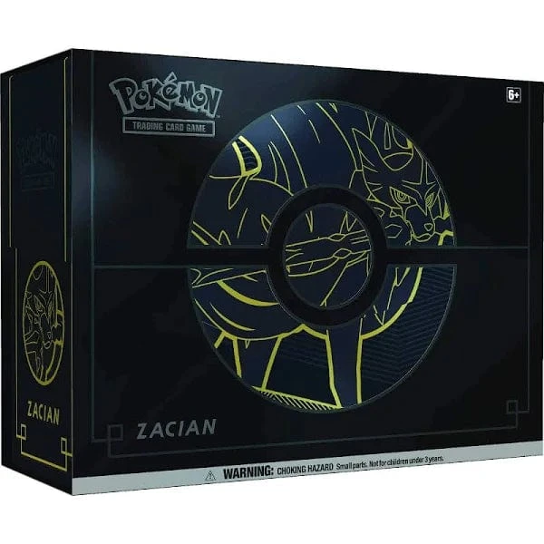 Pokemon TCG: Sword & Shield Elite Trainer Box Plus Zacian 1 Pokemon TCG: Sword & Shield Elite Trainer Box Plus Zacian
