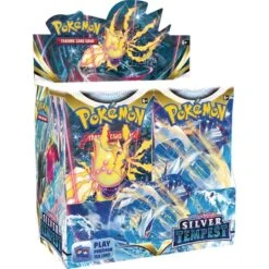 Pokemon TCG: Sword & Shield Silver Tempest Booster Display