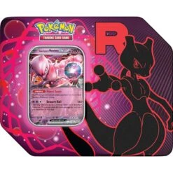Pokemon TCG: Team Rocket Tin - Mewtwo (Pre-Order)