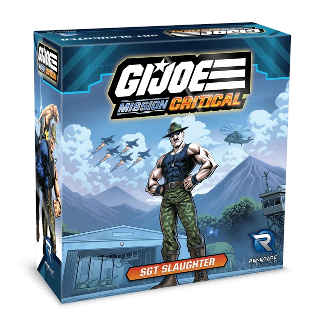 Renegade Game Studios G.I. JOE Mission Critical: Sgt. Slaughter Figure Pack 1 Renegade Game Studios G.I. JOE Mission Critical: Sgt. Slaughter Figure Pack