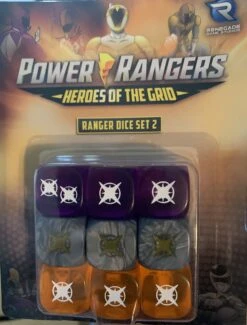 Renegade Game Studios Power Rangers: Heroes Of The Grid Ranger Dice Set #2