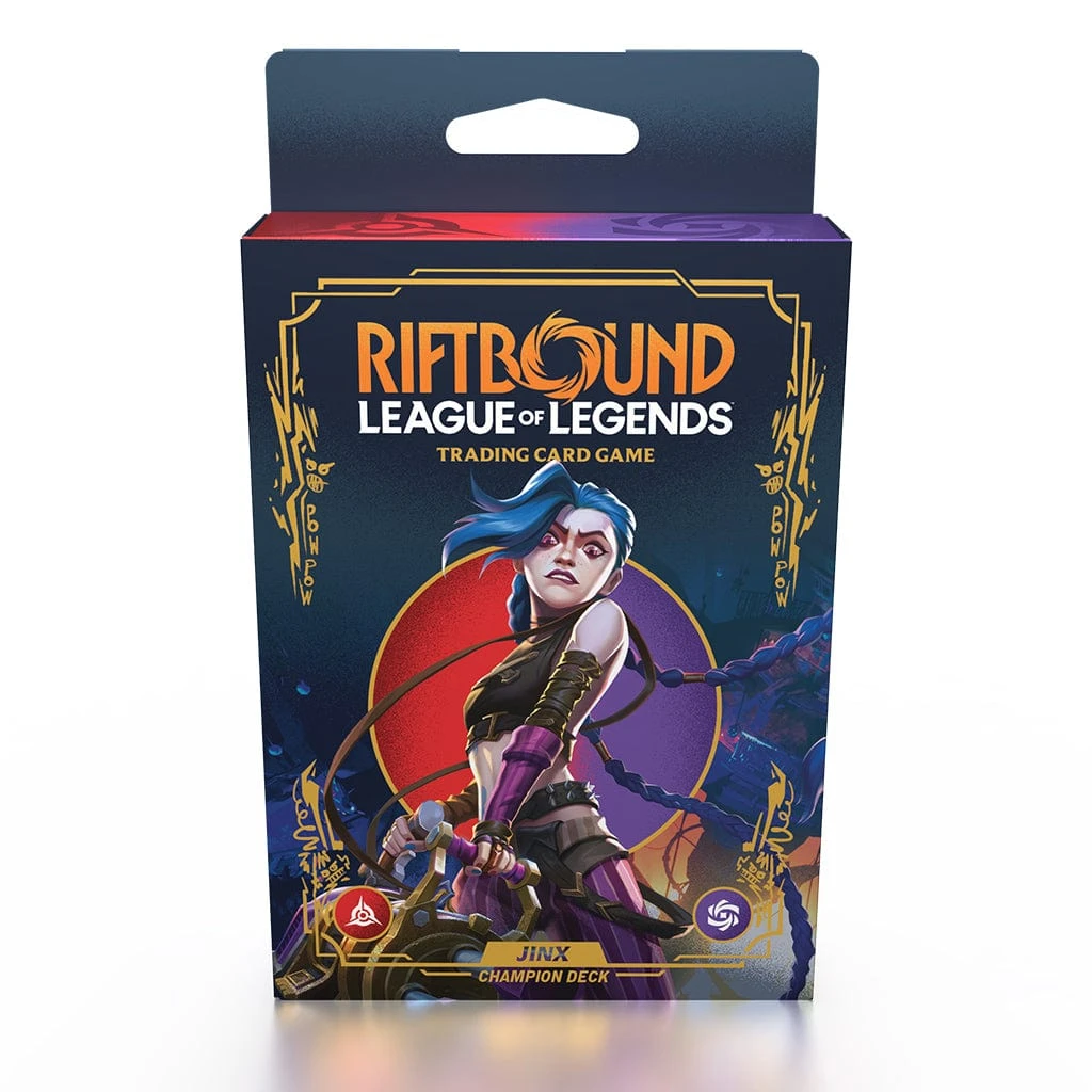 ASMODEE Riftbound: League Of Legends TCG: Jinx Champion Deck (Pre-Order) 1 ASMODEE Riftbound: League Of Legends TCG: Jinx Champion Deck (Pre-Order)