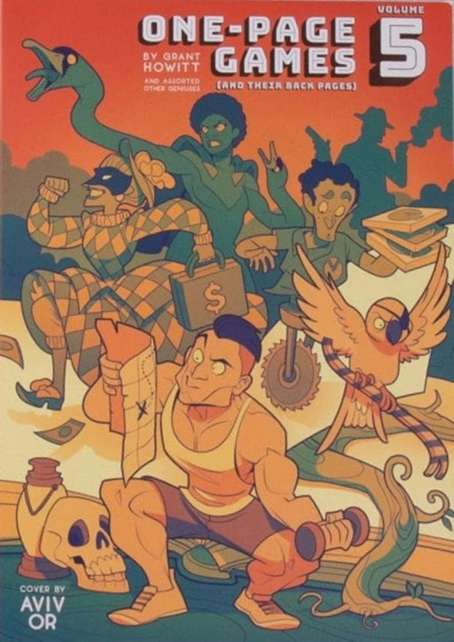 One Page Games - Volume 05 (Pre-Order) 1 One Page Games - Volume 05 (Pre-Order)