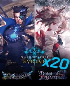 Shadowverse Evolve Combined Set: Worldreaver's Descent & Dominion Of Darkness - Case (Pre-Order)