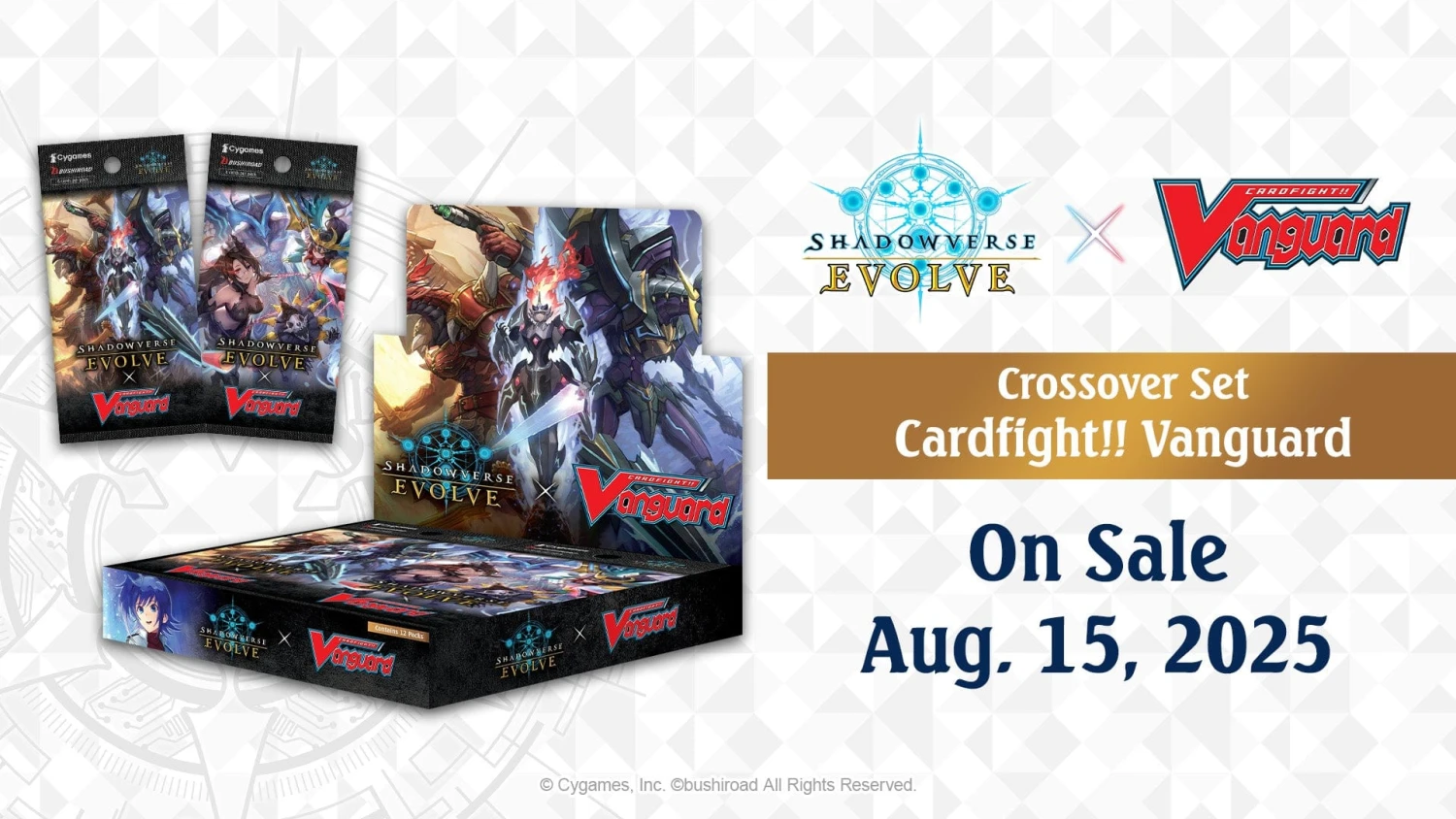 Shadowverse Evolve X Cardfight!! Vanguard Booster Box (Pre-Order) 1 Shadowverse Evolve X Cardfight!! Vanguard Booster Box (Pre-Order)