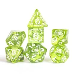 Sirius Dice: D&D Adventure Dice - Druid: Green