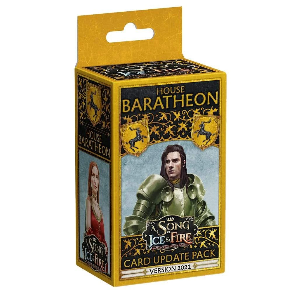 ASMODEE Song Of Ice & Fire: Baratheon - Baratheon Card Update Pack 2021 1 ASMODEE Song Of Ice & Fire: Baratheon - Baratheon Card Update Pack 2021