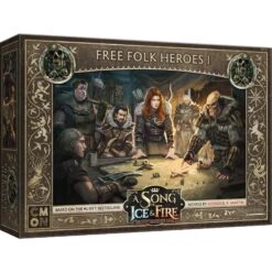 ASMODEE Song Of Ice & Fire: Free Folk - Free Folk Heroes Box 1