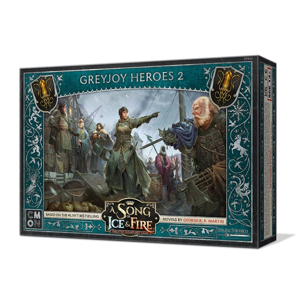 ASMODEE Song Of Ice & Fire: Greyjoy - Greyjoy Heroes #2 1 ASMODEE Song Of Ice & Fire: Greyjoy - Greyjoy Heroes #2