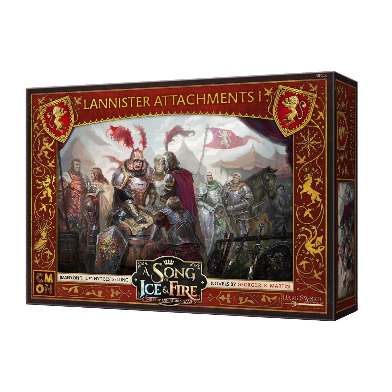 ASMODEE Song Of Ice & Fire: Lannister - Lannister Attachments #1 1 ASMODEE Song Of Ice & Fire: Lannister - Lannister Attachments #1