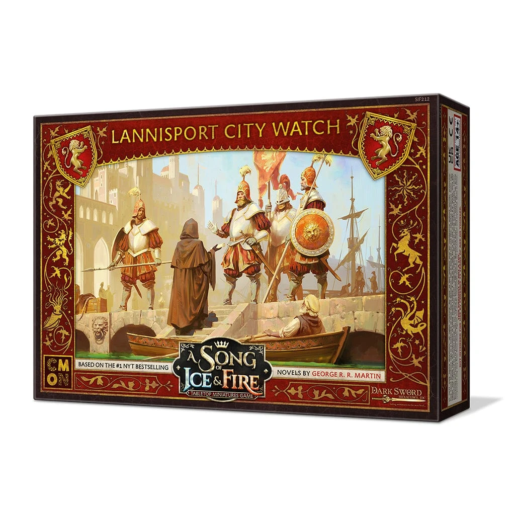 ASMODEE Song Of Ice & Fire: Lannister - Lannisport City Watch 1 ASMODEE Song Of Ice & Fire: Lannister - Lannisport City Watch