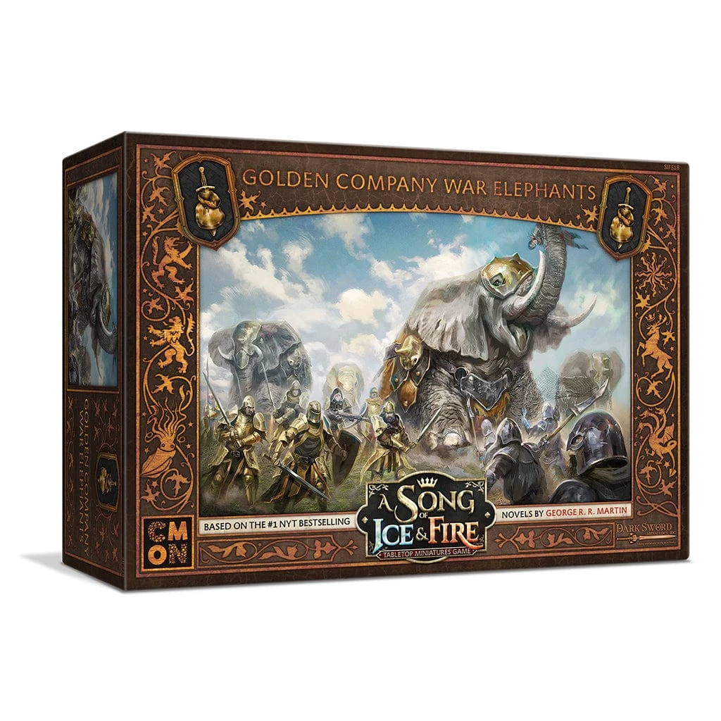 ASMODEE Song Of Ice & Fire: Neutral - Golden Company War Elephants 1 ASMODEE Song Of Ice & Fire: Neutral - Golden Company War Elephants