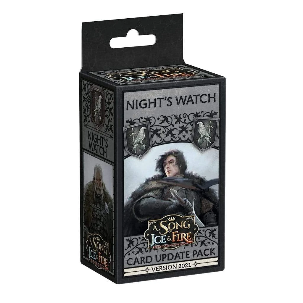 ASMODEE Song Of Ice & Fire: Night's Watch Card Update Pack 2021 1 ASMODEE Song Of Ice & Fire: Night's Watch Card Update Pack 2021