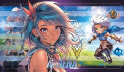 Soul Masters: Gridded Playmat With Bag - Athena Stormkal