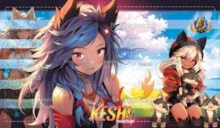 Soul Masters: Gridded Playmat With Bag - Keshi Savageclaw