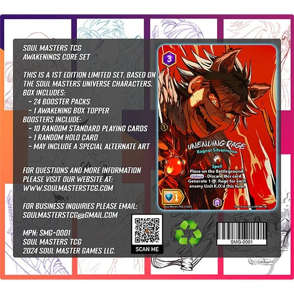 Soul Masters TCG: Awakenings Core Set- Booster Box, 1st Edition 3 Soul Masters TCG: Awakenings Core Set- Booster Box, 1st Edition - Image 3