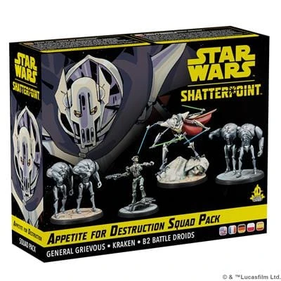 ASMODEE Star Wars: Shatterpoint - Appetite For Destruction Squad Pack 1 ASMODEE Star Wars: Shatterpoint - Appetite For Destruction Squad Pack