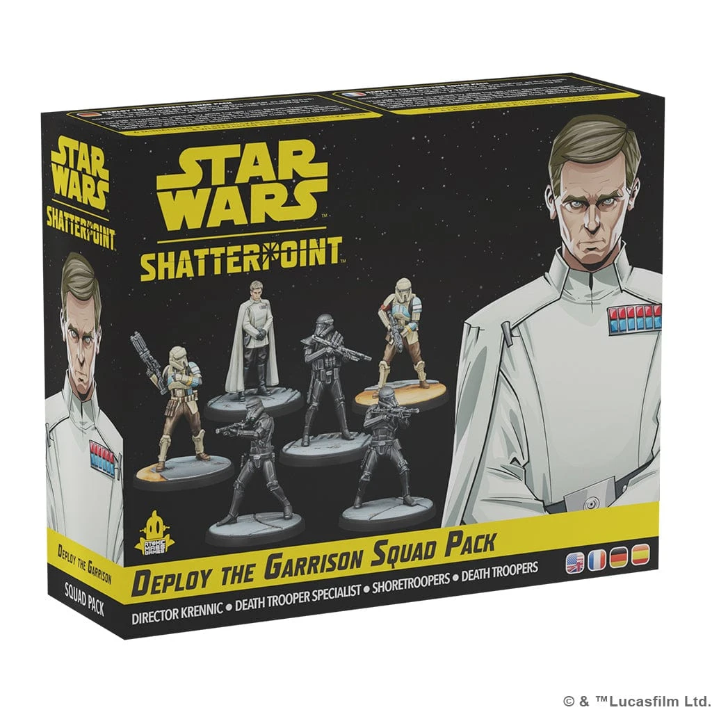 ASMODEE Star Wars: Shatterpoint - Deploy The Garrison Squad Pack 1 ASMODEE Star Wars: Shatterpoint - Deploy The Garrison Squad Pack