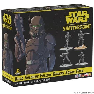 ASMODEE Star Wars: Shatterpoint - Good Soldiers Follow Orders Squad Pack 1 ASMODEE Star Wars: Shatterpoint - Good Soldiers Follow Orders Squad Pack