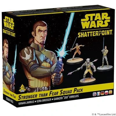 ASMODEE Star Wars: Shatterpoint - Stronger Than Fear Squad Pack 1 ASMODEE Star Wars: Shatterpoint - Stronger Than Fear Squad Pack