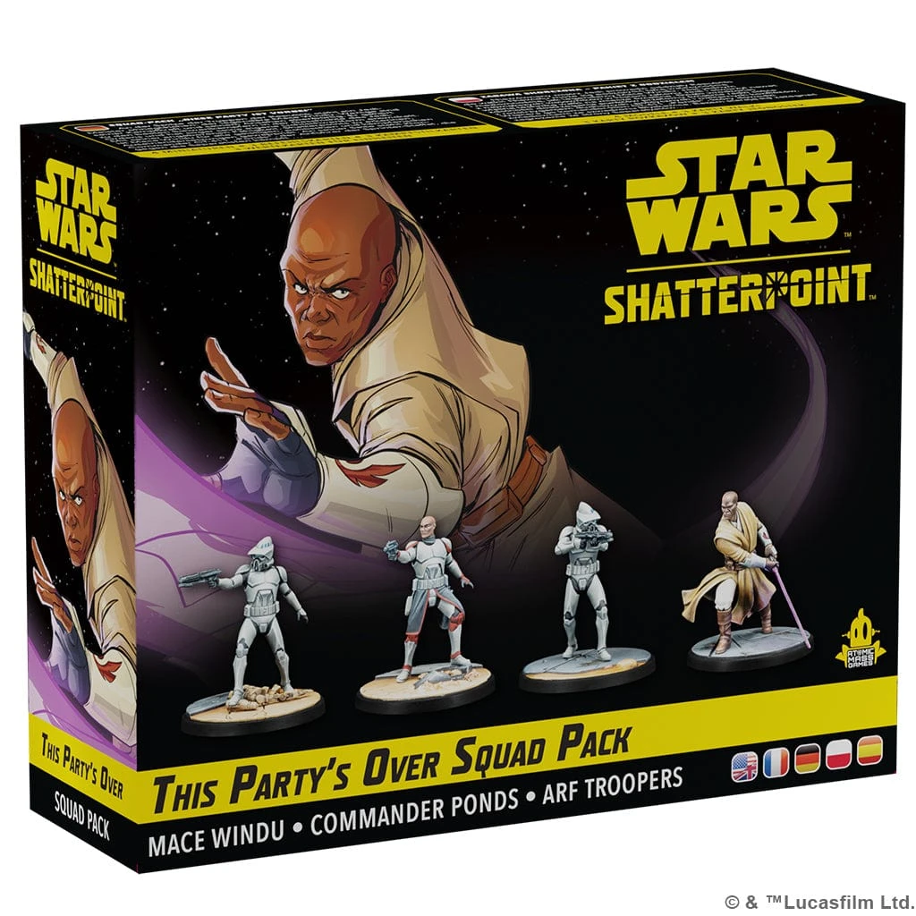 ASMODEE Star Wars: Shatterpoint - This Party's Over Squad Pack 1 ASMODEE Star Wars: Shatterpoint - This Party's Over Squad Pack